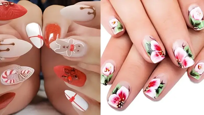Gingerbread Nails Nasty